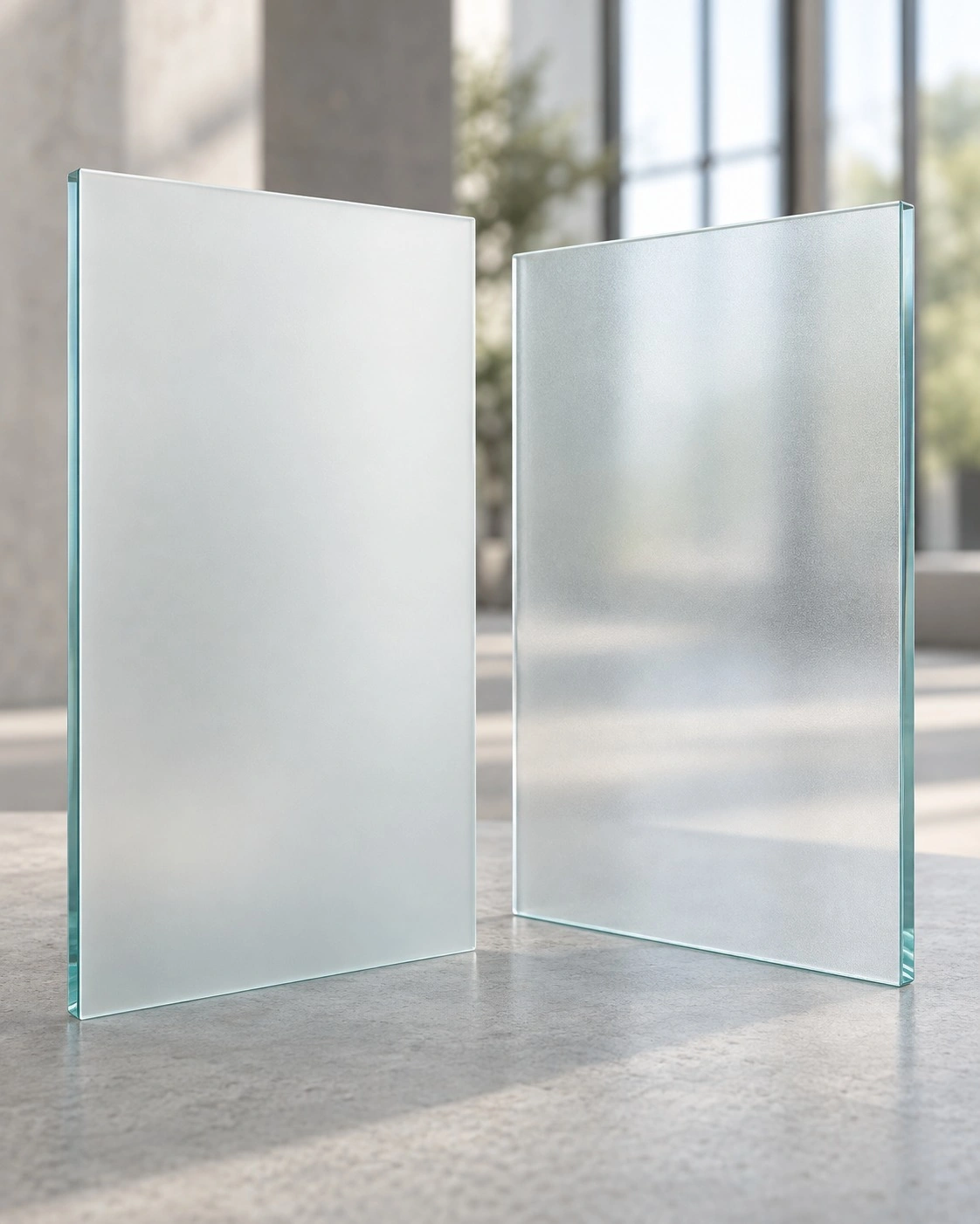 Frosted & Acid Etched Finish Background
