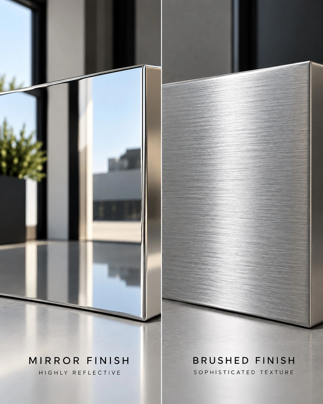 Mirror Finish Background
